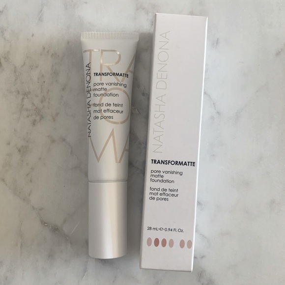 NIB!! Natasha Denona Transformatte Pore Vanishing Matte Foundation 23R - Picture 6 of 8